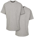 BuildYourBrand Premium Combed Jersey Loose 2-Pack T-Shirt Tee bedruckbar Cotton