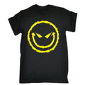 RAVE SMILEY FACE - MENS UNISEX DJ T-SHIRT