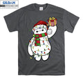 Big Hero 6 Baymax Christmas Lights Santa B Hoodie Tshirt Men Women Unisex AB225
