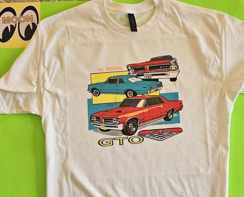 1964-65 GTO White Guildan Dryblend T-Shirt