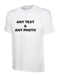Personalised T-shirt Custom Your Image Printed Stag Hen Do Party Adults Kids Tee