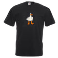DUCK YOU - THE BIRD MIDDLE FINGER FUNNY MOTIF  Mens  Unisex T-Shirt