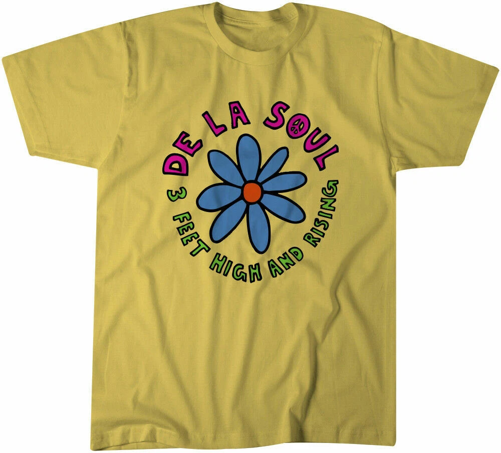De La Soul 3 Feet High And Rising Promo T-Shirt - Classic Hip-Hop - Native Tongu