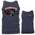 Old Skool Racer Hot Rod Garage Classic Vintage Car Vehicle Tank Top