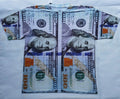 $100 Bill T Shirt  pantone powder galaxy legend bred money cash dollars