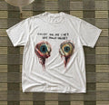 Excuse Me Eyes T Shirt Eyeball Horror Graphic Tee S-5XL
