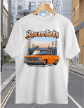 Chevy Chevrolet Squarebody Pickup Sing Cab Truck 1987 Retro Unisex  tee T Shirt