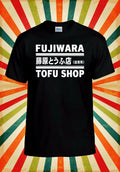 Fujiwara Tofu Shop Funny Cool Retro Men Women Vest Tank Top Unisex T Shirt 2489