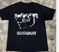 NEW Seasons — Sevendust Short Sleeve Black All Size T-Shirt