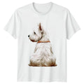 Westie Dog Owner Best Friend T-Shirt Highland Terrier Dog Gift For Him And Her