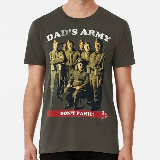 Dad s Army Don t Panic S to 5XL Made in the USA T-Shirt