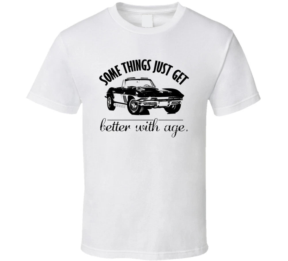 1966 Chevrolet Corvette 427 Better With Age Vintage Car T Shirt