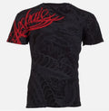 Men's T-Shirt Dragon Rage Biker MMA Black