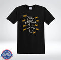 Funny OW Pain Stick Figure Shirt Body Ache Humor T-Shirt
