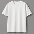 Oversized White Boxy Tee Relaxed Fit T-Shirt 100 Cotton 240gsm Size XXL