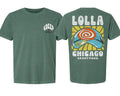 Lolla palooza Reflection Military Green T-Shirt Unsiex Fan Gift S-5XL