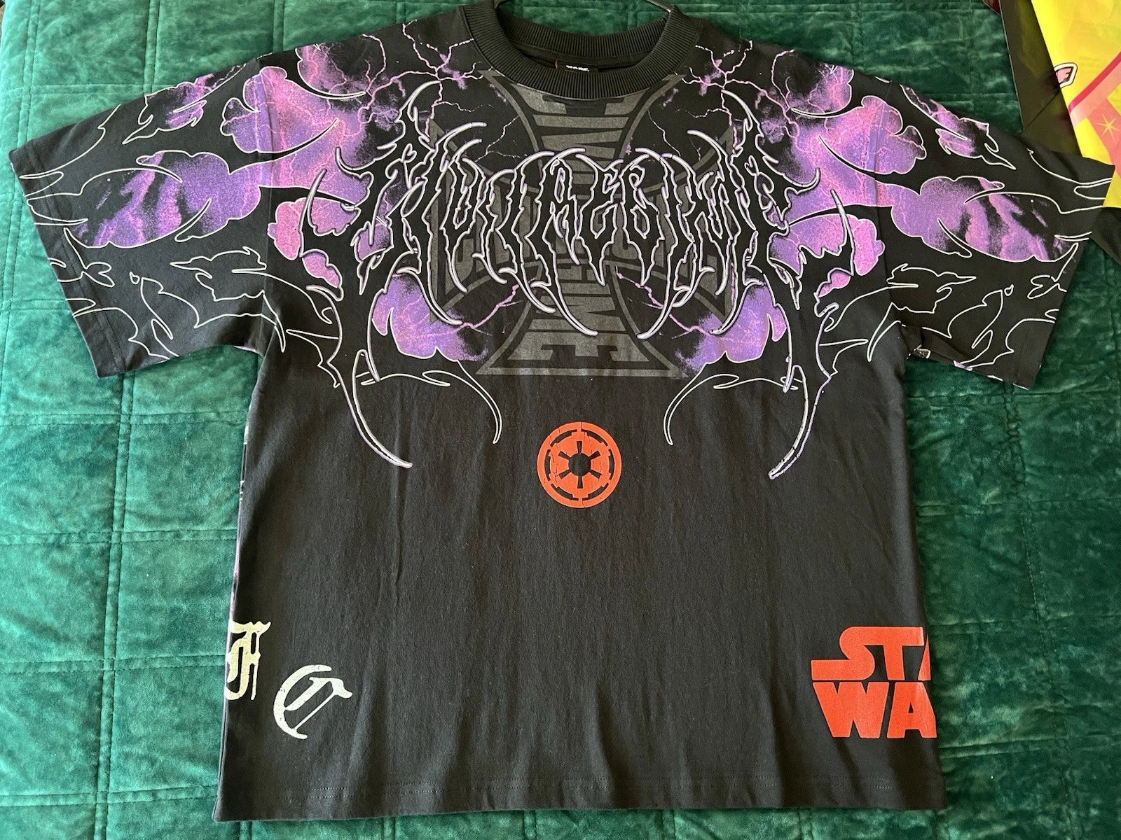 Civil Regime Vaders Dark side 199x Oversized tee size Small Brand New W/ Bag Tag
