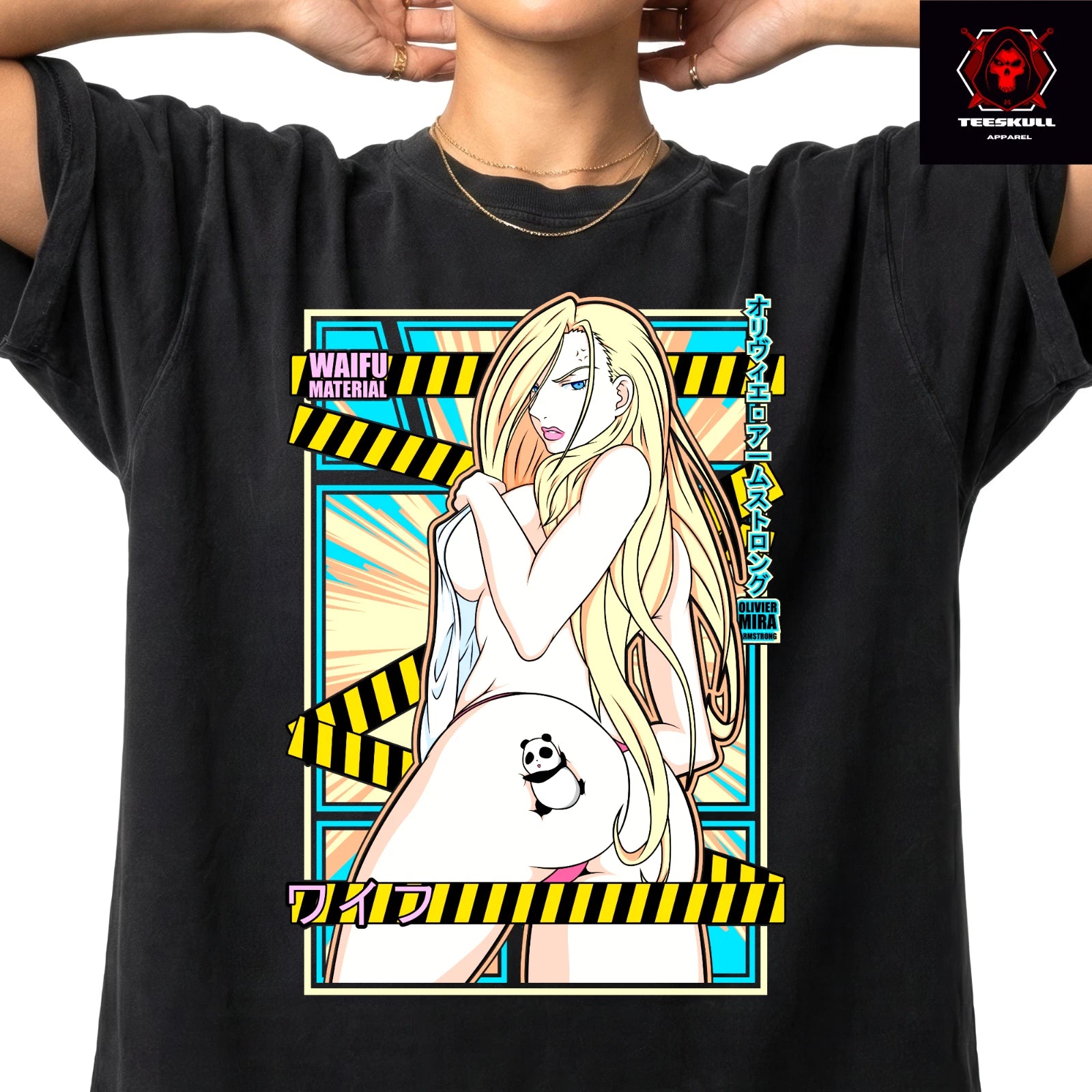 Olivier Mira Armstrong 'Fullmetal Alchemist' Unisex Premium Cotton T-Shirt 🔥