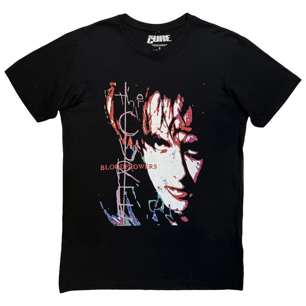 The Cure Bloodflowers Tour 2000 Premium Carbon Finish T Shirt