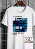 Premium T White XL Size NewOrder Quick drying Dry Material Size Rock T shirt