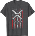 Crypto Currency - XRP Cryptocurrency - American Flag - XRP T-Shirt