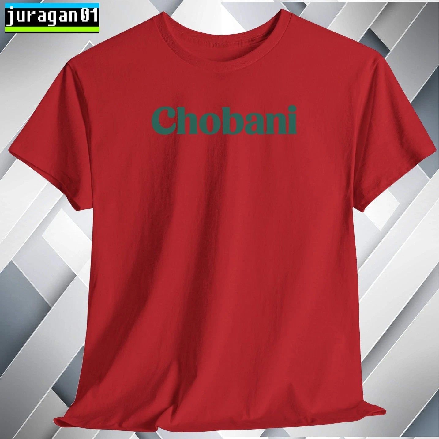 Chobani Greek Yogurt T-Shirt Logo Black/Gray/Blue/Red/White S to 5XL Made in USA