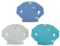 Tommy Bahama 3-Button Long Sleeve Solid Men's Henley T-Shirt NWT Pick Color/Size