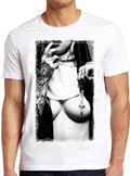 Sexy Nun Cross Tattoo Funny Novelty Men Women Unisex Top T Shirt M495