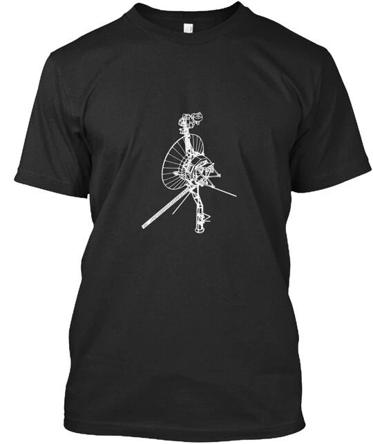 Voyager Probe T-Shirt Made in the USA Size S to 5XL