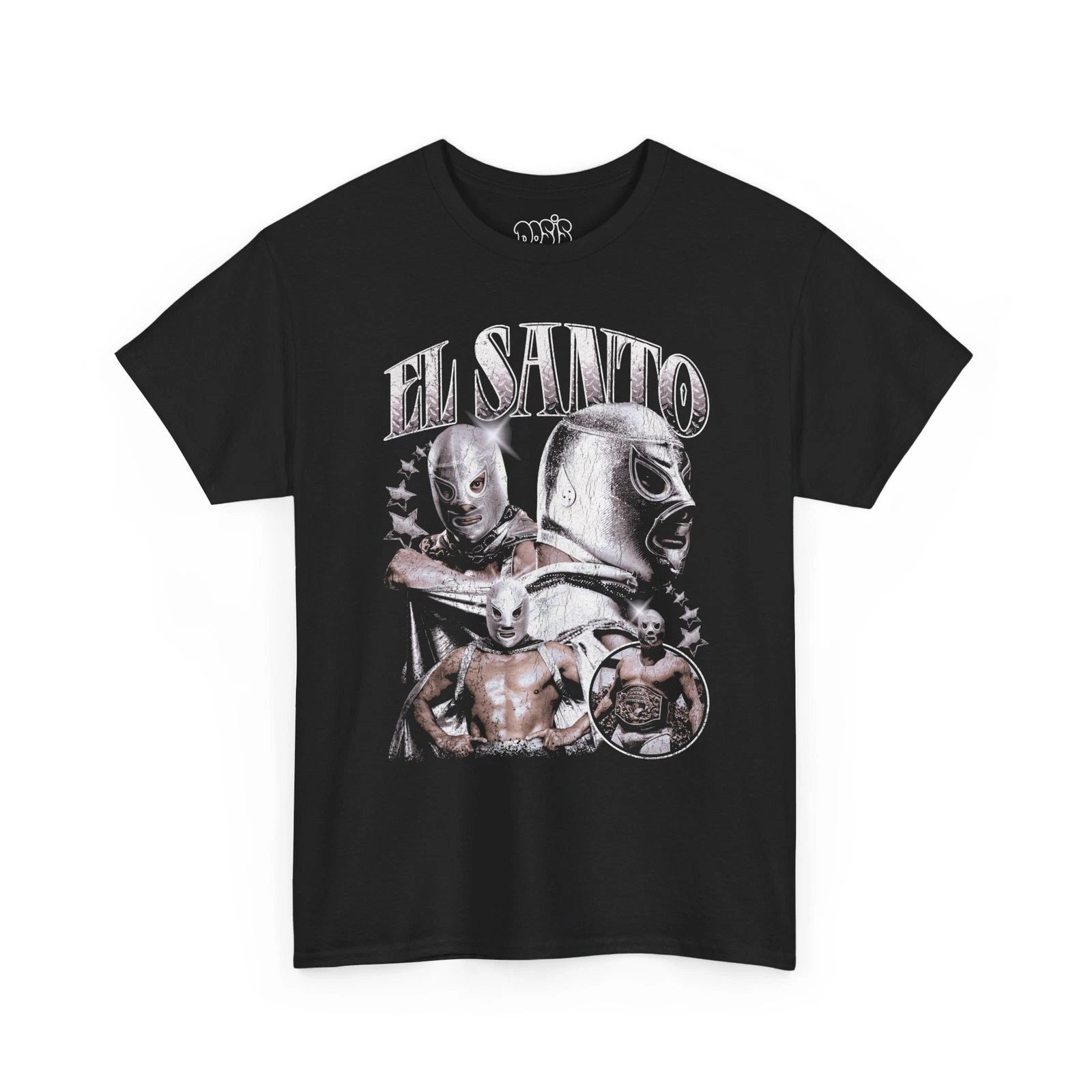 El Santo Vintage Retro T-Shirt | El Santo Fan Gift |  Lucha Libre Fan Tee | AAA