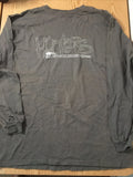 New men's HOOTERS long sleeve t-shirt dark gray cotton soft stretchy XXLarge