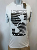 Under Armour Shirt Mens Small Medium Gray Athletic Fit Soft