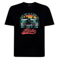NEW IN ESPIONAGE BLACK BIKER  T  SHIRT T450 2XL3XL 4XL5XL6XL7XL8XL