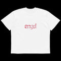 Unisex organic angel cutecore oversized high neck t-shirt