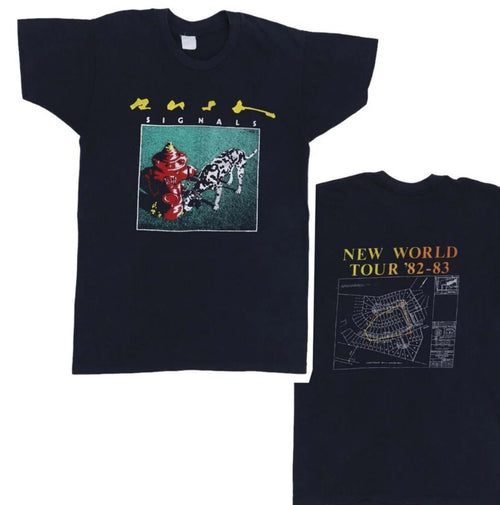 1982 Rush Signals World Tour Black Sides Tee S-5xl Tee Unisex T-shirt, Sweatshirt, Hoodie (1)
