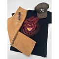 Machete Premium Cuts Mens Large Black Are You On Drugs Clown Graphic T-Shirt