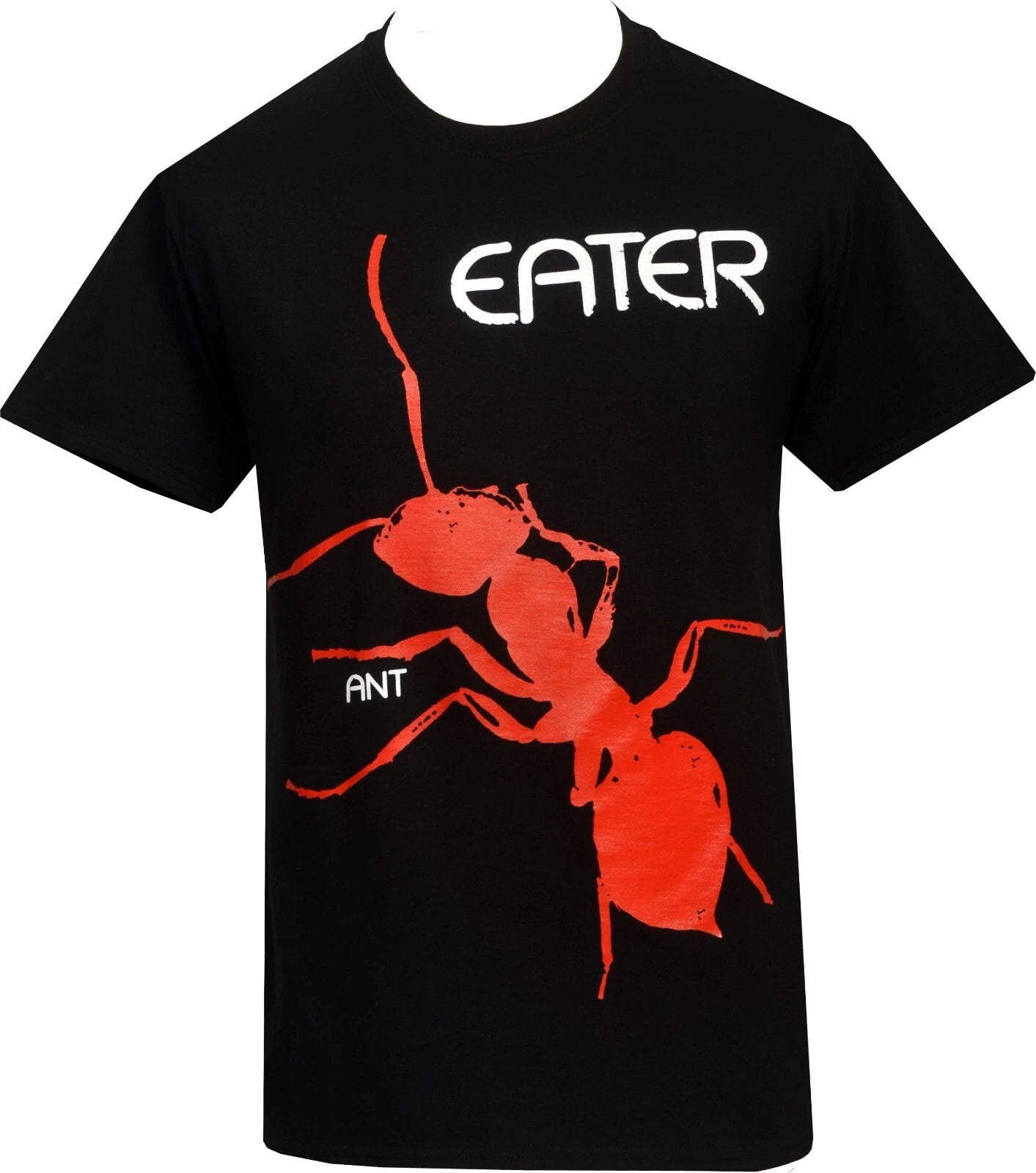 Eater Men's Punk T-Shirt Ant 1977 British Punk Band