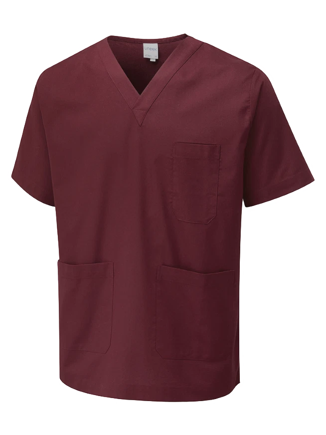 Personalised Custom Printed Scrub Tunic Hospital Work Wear Uniform Unisex UC921