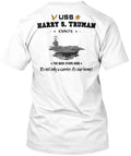 Uss Harry S Truman T-Shirt Made in the USA Size S to 5XL