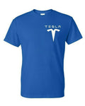 Tesla Motors Emblem T-Shirt Unisex Cotton Tee 9 Colors New Casual Crew Neck