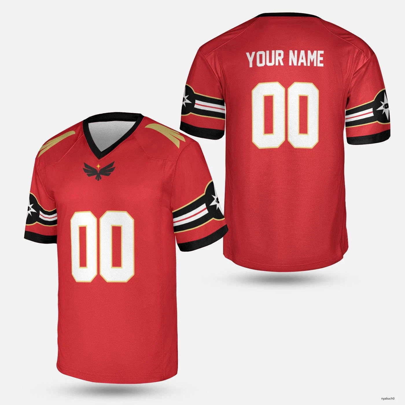 Personalized Vegas Knight Hawks V-neck Shirt All Printed Fan Gear Apparel