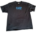 Pro Club Comfort Men's XL Black Graphic Tee Blue Drip Made in USA 100% Cotton