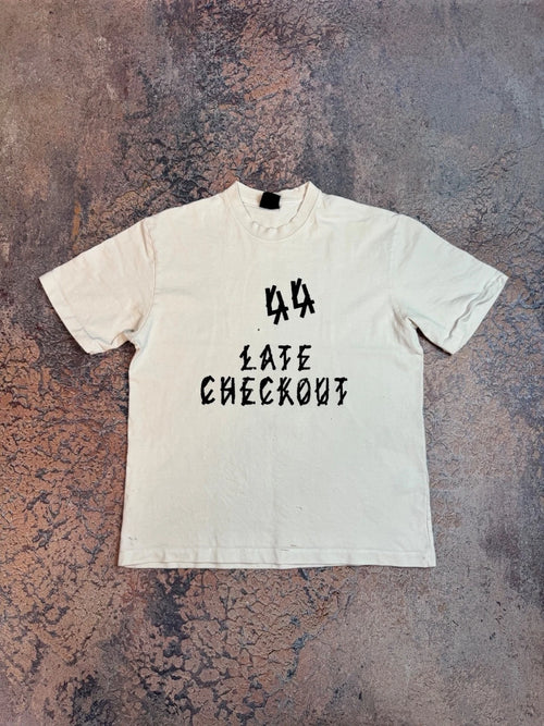 44 label group white t-shirt men oversized size M