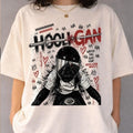 Hooligan Biker Graphic Oversized T Shirt