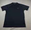 Under Armour Shirt Heatgear Black Casual Loose Fit Men’s Short Sleeve  Size M