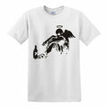 BANKSY DRUNKEN ANGEL T-SHIRT Men's Street Art Gift Xmas Gift Fallen Angel Top