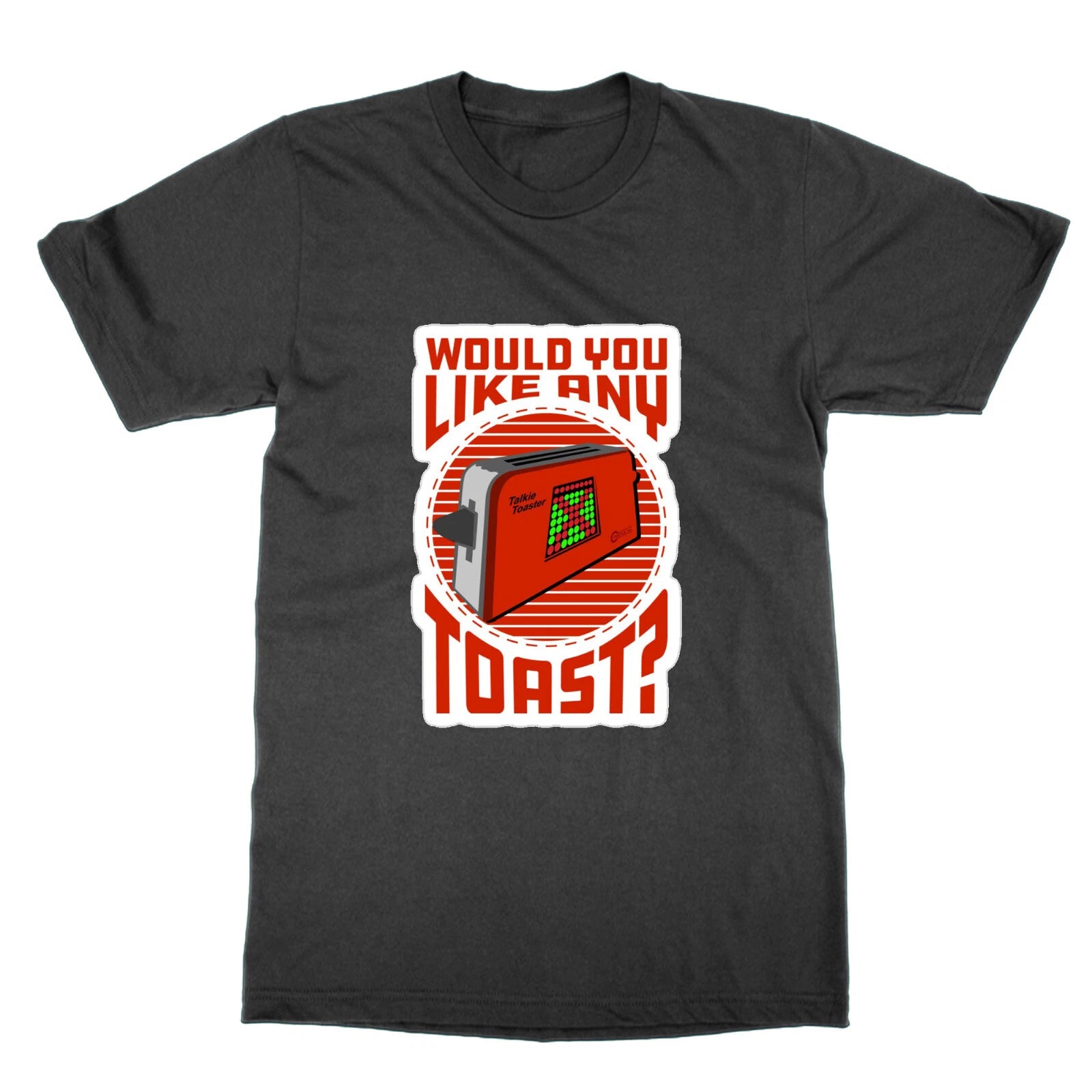 Talkie Toaster Sci-Fi t-shirt funny nerd tee present red dwarf tee gift