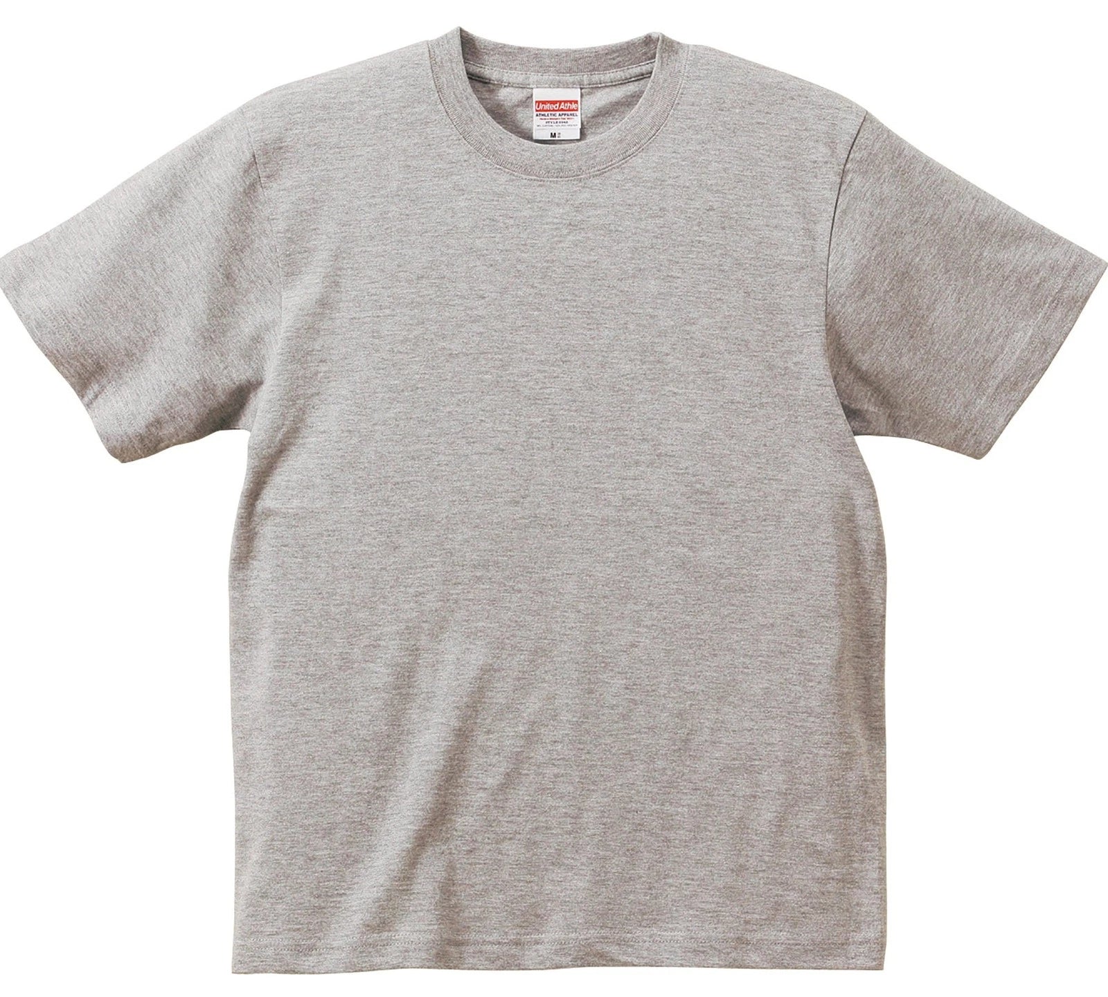 United Athle 6.2oz Premium T-Shirt 594201 [Men's] 006 Mixed Gray L