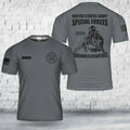 Custom Name US Army - Special Forces Underwater Operations Combat Diver T-Shirt