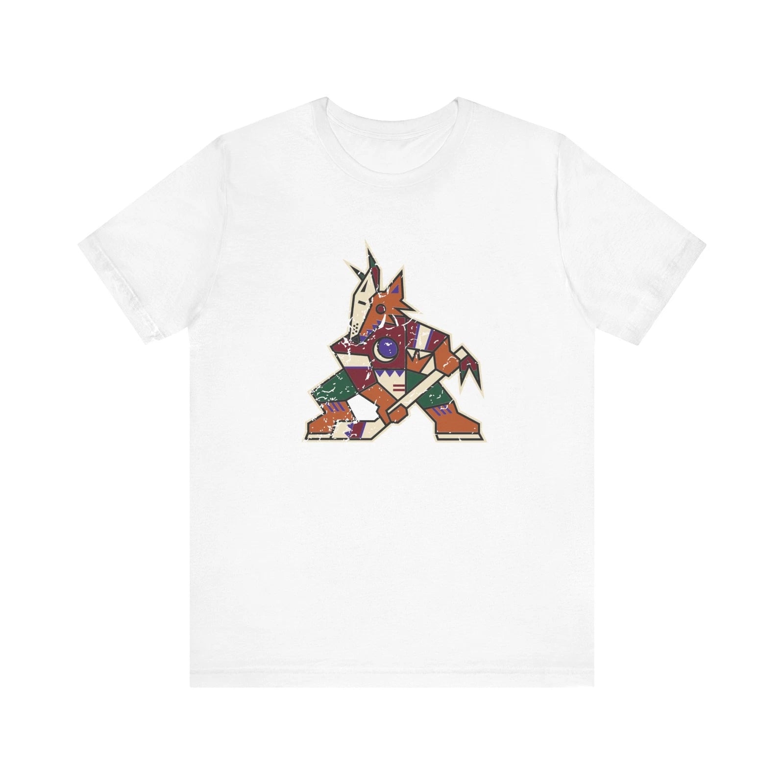 Arizona Coyotes - Phoenix - Distressed - Unisex Softstyle T-Shirt